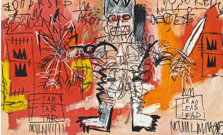 una obra de Basquiat